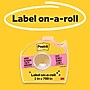 Post-it Labels on-a-roll, 1" x 700", Neon Pink (658LRP)~#|#~CD2D9851-95F3-4846-8BEF6C0B3E65C275_sc7