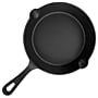 MegaChef Cast Iron 8" Frying Pan, Black (935117377M)~#|#~CD371698-3A05-4208-8E8A000BB5D19062_sc7
