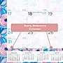 2027 Blueline Colorful Floral 22" x 17" Monthly Desk Pad Calendar (C194128)~#|#~CD46A8A5-8599-4046-BF9580051F817597_sc7