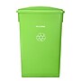 Alpine Industries Polypropylene Recycling Bin, 23 Gallon, Lime Green , 3/Pack (ALP4778-4-LGRN-3)~#|#~CD613918-40AF-459D-BF67F2FB55439C05_sc7