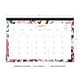 2027 Blue Sky Magenta Blooms 17" x 11" Monthly Desk Pad Calendar, Pink/White (149057-27)~#|#~CD69C612-B5DC-417E-B95C0F0C2CA2EF65_sc7