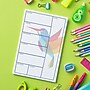 Custom Printed Memo Pad, Large 5.5" x 8.5", White 60 lb. Text, 50/Pack~#|#~CD83F2BB-5D75-48C9-A74E4666D3055607_sc7
