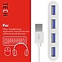 Staples TECH 4-Port USB 3.0 Hub, White (ST62380)~#|#~CDA39384-AF71-4DB2-97179464A1B4C32A_sc7