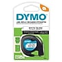 DYMO LetraTag 91331 Label Maker Tape, 1/2" x 13', Black on White~#|#~CDB03C1B-C7CD-45DE-9061E4D8F6C6F8F2_sc7