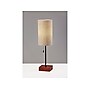 Adesso Trudy Incandescent/LED Table Lamp, Walnut/Natural (1568-12)~#|#~CDBBA197-4D9C-4A0D-83DBFB1812E4648B_sc7