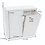 Household Essentials Tilt-Out Laundry Sorter Cabinet, Brown (18420-1)~#|#~CDBC71FE-DE2D-4C37-B3F04F12FD517C35_sc7