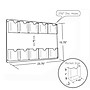 Azar 23.75" x 15.75" Brochure Holder, Vertical, Wall Mounted, Clear, Acrylic, 2/Pack (252069)~#|#~CDC185BC-327D-4A50-A02F1FCDE8AF262C_sc7