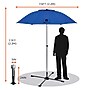 SHAX 6199 Work Umbrella and Stand Kit, Lightweight, (12966)~#|#~CDCE008F-B0FB-47BA-A6615051292F09AA_sc7