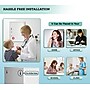 Viva Comfort Steel Locking Surface-Mount Medicine Medical Cabinet with Pocket, 1.1 cu. ft., White (ADI999-06-WHI-MK)~#|#~CDD0DA92-7DC4-4052-9EF96C0BAD9FE42A_sc7