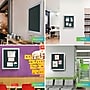 Ghent Vinyl Bulletin Board, Satin Frame, 2' x 1.5' (PA12418VX-183)~#|#~CDD52740-C432-4589-B652FBD1CA05D579_sc7