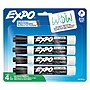 Expo Dry Erase Markers, Bullet Tip, Black, 4/Pack (2081801)~#|#~CDE11D22-A4A1-49DA-A35B424FEE0E87E0_sc7