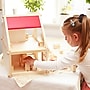 Hey! Play! Plywood Dollhouse, 15.0 x 11.5 x 15.8, Brown (80-YC60050A)~#|#~CE0B780E-A442-426A-9639C4CDD921273D_sc7