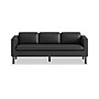 HON Parkwyn 77" Polyurethane Sofa, Black (HVLVL3.BLK01)~#|#~CE20C038-E199-4B60-89E3CF482BD55DA2_sc7