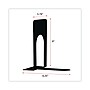 Universal Jumbo Deluxe Steel Book Ends, 9"H, Black (UNV54095)~#|#~CE21F569-B3F7-436B-8C674E7A0AC3F966_sc7