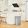 Nine Stars Nova² Stainless Steel UV Odor Neutralizing Sensor Trash Can, 13.2 Gallon, Silver (ONT-50-82SL)~#|#~CE248E3A-5410-4887-AA1477EE2F1F90A8_sc7