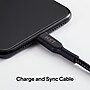 NXT Technologies™ 6 ft. Braided  Lightning Cable  to USB-C Cable, Black (NX60475)~#|#~CE2A0917-4A06-420C-9F210823023577C6_sc7