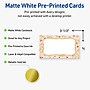 Avery Gold-Pink Berries Matte Blank Card, White, 80/Pack (S00-FGC)~#|#~CE2ADB6F-27B2-4655-A3308B757C6DC651_sc7