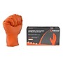Ammex Xtreme Diamond Texture Orange Nitrile Powder Free Medium Industrial Gloves~#|#~CE2D7C0F-DA1C-4CA4-BE05B8B735AE7CC2_sc7