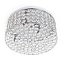 Lalia Home Glam 2 Light 12 Inch Round LED Flush Mount, Chrome (LHM-2003-CH)~#|#~CE3266D2-8599-4704-AEED39ABC0A87A4E_sc7