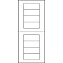 Avery Mini-Sheets Laser/Inkjet Address Labels, 1" x 2-5/8", White, 200 Labels/Pack (2160)~#|#~CE463842-1F4A-47E1-A23D46AA6F2479FB_sc7