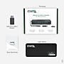Plugable 4K USB 3.0 & USB-C to DisplayPort and HDMI Dual Monitor Adapter, Male to Female, Black (USBC-6950U)~#|#~CE49345B-334F-4DF5-B5463E2DE175BE66_sc7