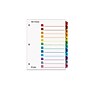 Cardinal OneStep Printable Paper Table of Contents and Dividers, 12-Tab, Multicolor (61218)~#|#~CE523CF5-3E32-47FA-B100B107597B8A67_sc7