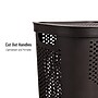 Mind Reader 15.85-Gallon Slim Laundry Hamper with Lid, Plastic, Brown (HBIN60-BRN)~#|#~CE69A2BC-5B5A-4ABD-8A1CE50156DA7087_sc7
