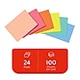 Staples Ultra Sticky Notes, 1 3/8" x 1 7/8", Golden Hour Collection, 100 Sheets/Pad, 24 Pads/Pack (ST62877)~#|#~CE79CCF2-3BA1-4B5E-A8FB66B066A7ECEA_sc7