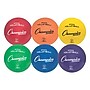 Champion Sports Rubber Volleyball Set, Assorted Colors, 6/Set (CHSVR4SET)~#|#~CE7C8902-0BB1-4190-BAAE8D0D055F0DEC_sc7