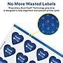 Avery Heart Shaped Laser/Inkjet Multipurpose Labels, 1.5" x 1.5", Glossy White, 200/Pack (94602)~#|#~CE96EE9E-B929-4622-9ABE000DCAE03004_sc7