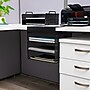 Mind Reader Slide-On Under Desk Metal Front Loading Letter Tray, Letter Size, Black (HUDESK-BLK )~#|#~CEA8C6D6-ED4D-487D-AAB09C74A8C1ECB6_sc7