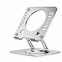 Uncaged Ergonomics Adjustable Swivel Laptop Stand for Desk, Steel, 360° Rotation, Up to 16", Silver~#|#~CEACDBFA-686D-4811-B7DECF06A3328DA6_sc7