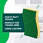 Scotch-Brite Heavy Duty Sponge with Scrubber, Green/Yellow, 6 Sponges/Pack (426)~#|#~CEAF0D2B-4CA6-464B-ADFC6AEB6F879994_sc7