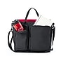 Manhattan Portage Red Label Nylon Water Resistant Messenger Bag, Black (1428-2 BLK)~#|#~CEC00498-D80C-4BD0-ADDFF6700DBA649F_sc7
