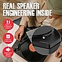 Audiosource AT33 Belt Drive turntable with 2.1 channel 120 watt Bluetooth Speakers, Black Woodgrain (AT3345BW)~#|#~CEC04DB7-DC27-436C-991F6B2E15CD1ACA_sc7