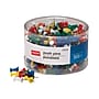 Staples Push Pins, Assorted Colors, 500 Pack – Bulk Thumbtacks for Bulletin Boards, Offices & Classrooms~#|#~CEC386CC-23B2-43FB-84A169FECF3C2F49_sc7