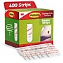 Command™ Small Poster Strips, White, 4 Strips/Pack, 100 Sets/Pack (17024CABPK)~#|#~sp129291958_sc7