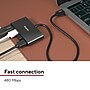 Staples TECH 4-Port USB 2.0 Hub, Black (ST62379)~#|#~CEE28ADA-6C62-44AD-8840ABBEF71B988B_sc7
