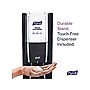 PURELL ES10 Automatic Floor Stand Hand Sanitizer Dispenser, Graphite (8214-DS)~#|#~CEEA3222-93B7-42D9-B93DE09FF0431AD7_sc7