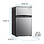 Avanti RA31B3S 18.5" 3.1 Cu. Ft. Refrigerator w/Freezer~#|#~CEEEE098-6F19-4F08-96494CDB521B2838_sc7