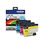 Brother LC4063PKS Cyan/Magenta/Yellow Standard Yield Ink Cartridges, 3/Pack~#|#~CEF6EDF8-9F00-46F0-8829F0B063E3AEE6_sc7