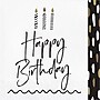 Creative Converting Golden Wishes Birthday Napkins, Black/Gold, 64/Pack (DTC365091NAP)~#|#~CF0CB895-39FB-40D4-910832B2E594C9D5_sc7