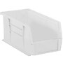 Partners Brand Large Stackable Plastic Storage Bin, 14.75" x 7" x 8.25", Clear, 12/Carton (BINP1487CL)~#|#~CF15E25C-20CC-46C9-94BF60C34C7E7D4B_sc7