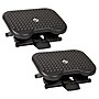 Mind Reader Tilt Adjustable Foot Rest, Black, 2/Pack (2FTREST-BLK)~#|#~CF1C23A2-CCAD-4082-925A17DBE51FE974_sc7