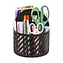 Mind Reader 4-Compartment Rotating Metal Desk Organizer, Black (MOSBASK-BLK)~#|#~CF1FE3A7-5B6B-4BAA-837E3CF2D6169777_sc7