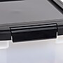 Iris 32.5 Quart Storage Container with Lid, Plastic, Black (585126)~#|#~CF36C6E3-00D7-4D88-8C0154CEA3B75D63_sc7