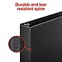 Staples 1 1/2" 3-Ring Non-View Binder, D-Ring, Black (26412-CC)~#|#~CF41EF20-99C3-4560-B33CEAFF4EDA829C_sc7