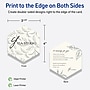 Avery Hexagon Integrated Cards, Matte Ivory, 30/Pack (19479399042)~#|#~CF53EE3C-D3E2-40A1-BCC20F4513C274A4_sc7