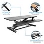 Mount-It! 37" W Manual Adjustable Standing Desk Converter, Black (MI-8050)~#|#~CF6748CF-AB43-4175-880C739AD0F24803_sc7