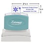 Xstamper 2.44"W Custom Pre-Inked Stamp, Assorted Ink, Each (N14)~#|#~CF67F4BC-EDC2-4C2D-AE244AB4CD04CE97_sc7